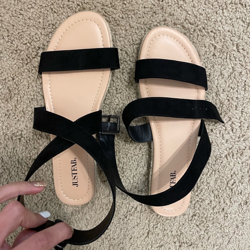 Strap up sandals